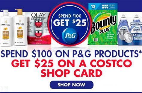 Pandg costco - Find a great collection of P&G at Costco. Enjoy low warehouse prices on name-brand P&G products.